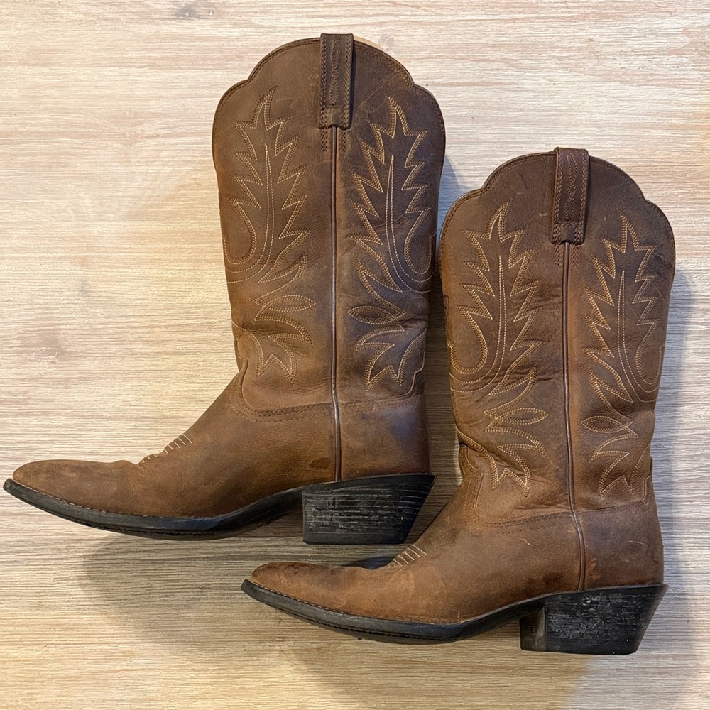 Ariat Brown Leather Boots